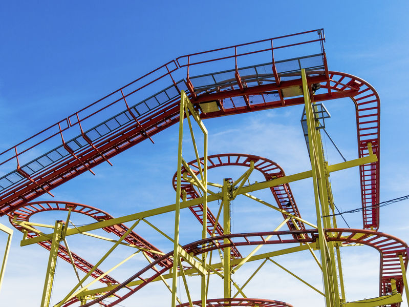 ride at a carnival, symbol photo for leasure, thrill